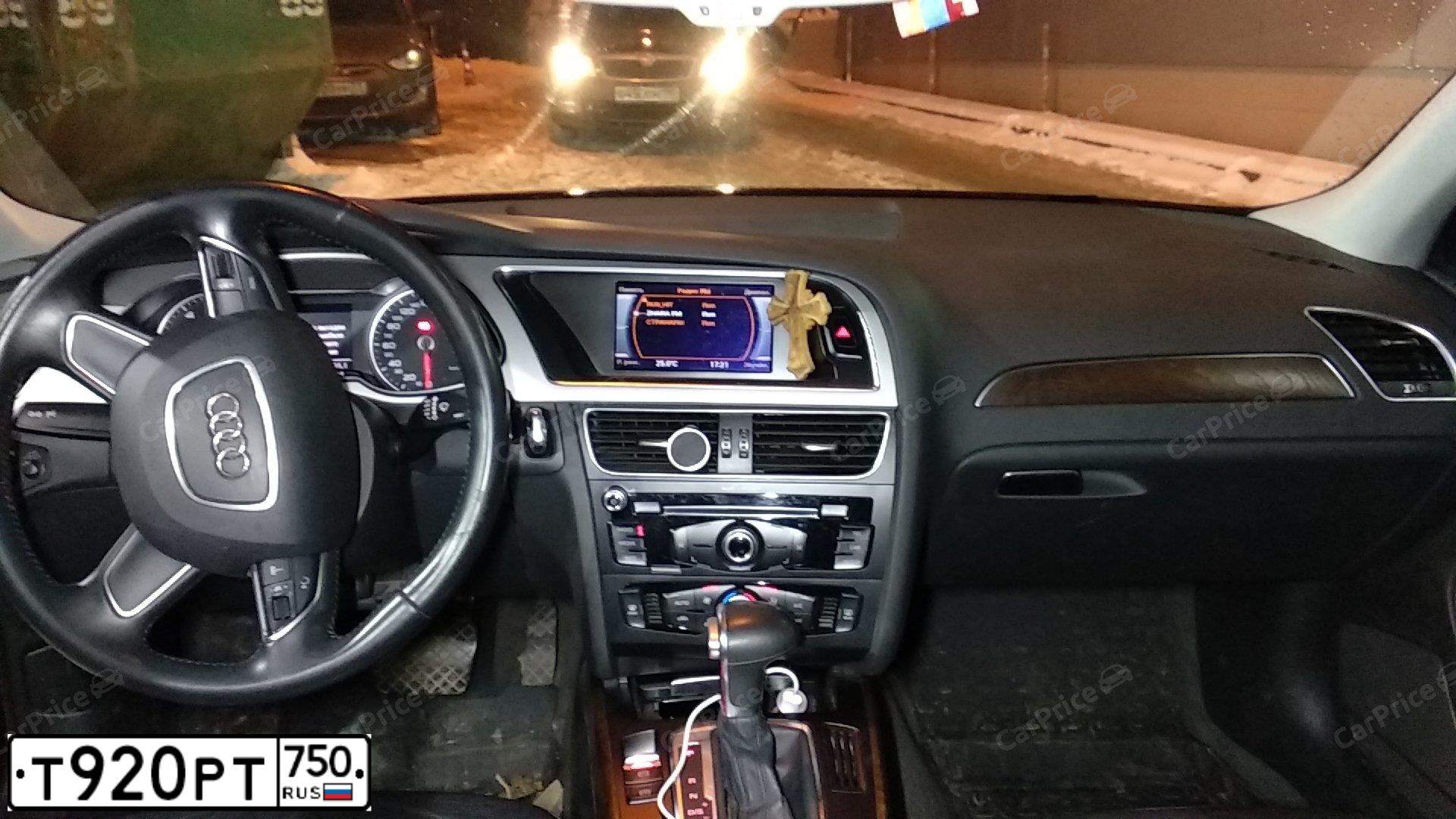 Фото автомобиля AUDI A4, 2015 — госномер А503СН43. Цвет: ЧЕРНЫЙ