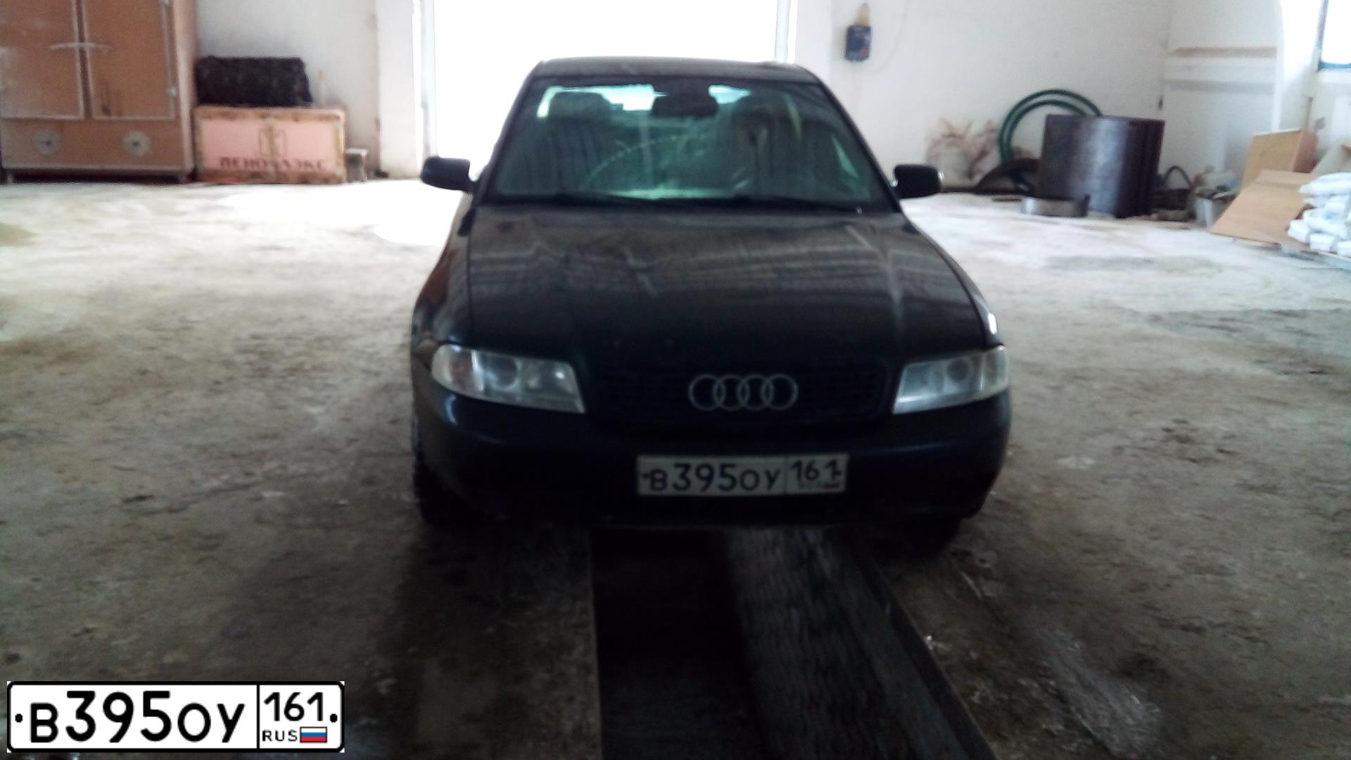 Фото автомобиля AUDI A4, 1999 — госномер Х689АК181. Цвет: ЧЕРНЫЙ