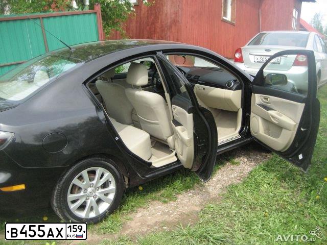 Фото автомобиля MAZDA 323, 2008 — госномер В455АХ159. Цвет: ЧЕРНЫЙ