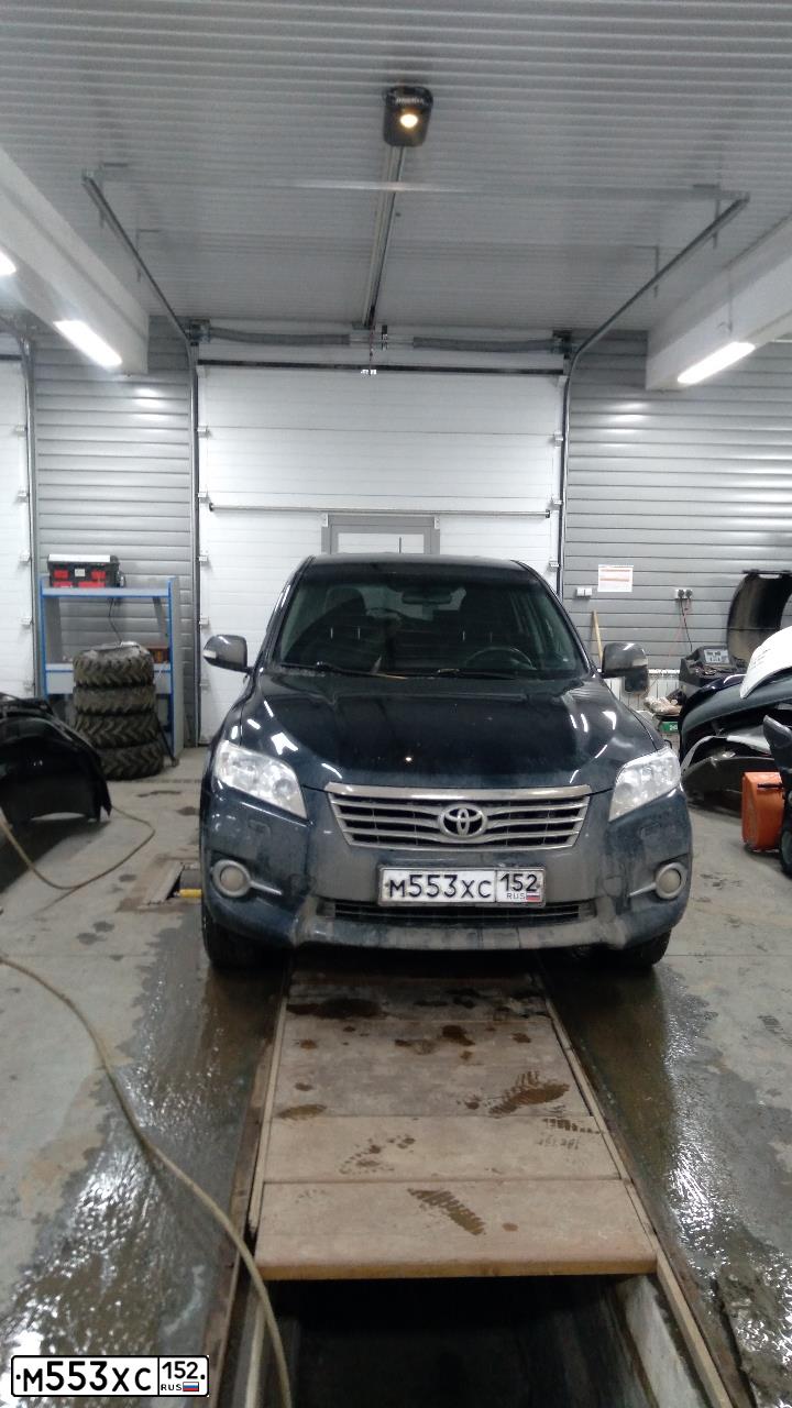 Фото автомобиля TOYOTA RAV4, 2010 — госномер Т593РР152. Цвет: ТЕМНО-СЕРЫЙ