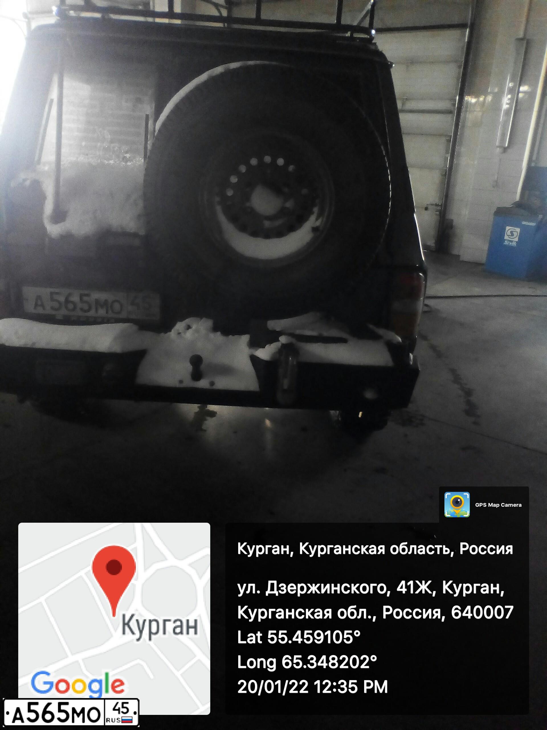 Фото автомобиля NISSAN PATROL, 1996 — госномер А565МО45. Цвет: ЗЕЛЕНЫЙ ТЕМНЫЙ