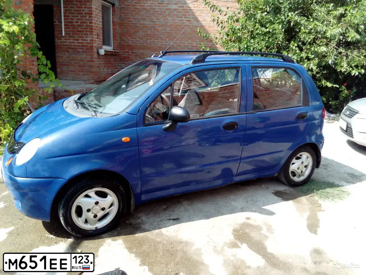 Фото автомобиля DAEWOO MATIZ, 2004 — госномер М651ЕЕ123. Цвет: СИНИЙ