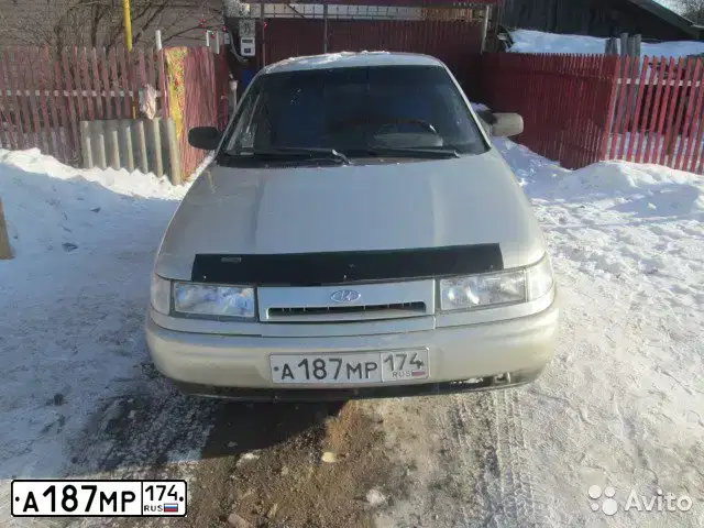 Фото автомобиля LADA 2110, 2003 — госномер А187МР174. Цвет: БЕЖЕВЫЙ