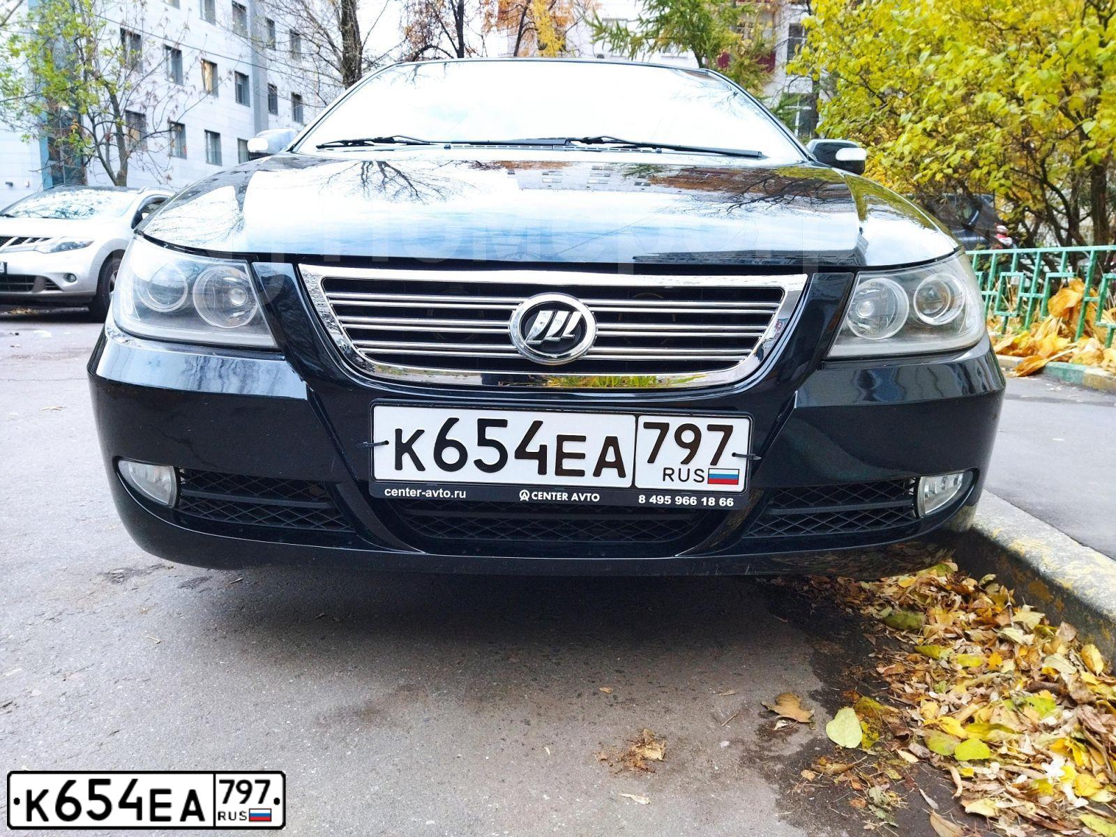 Фото автомобиля LIFAN SOLANO, 2013 — госномер У856ОЕ31. Цвет: ЧЕРНЫЙ