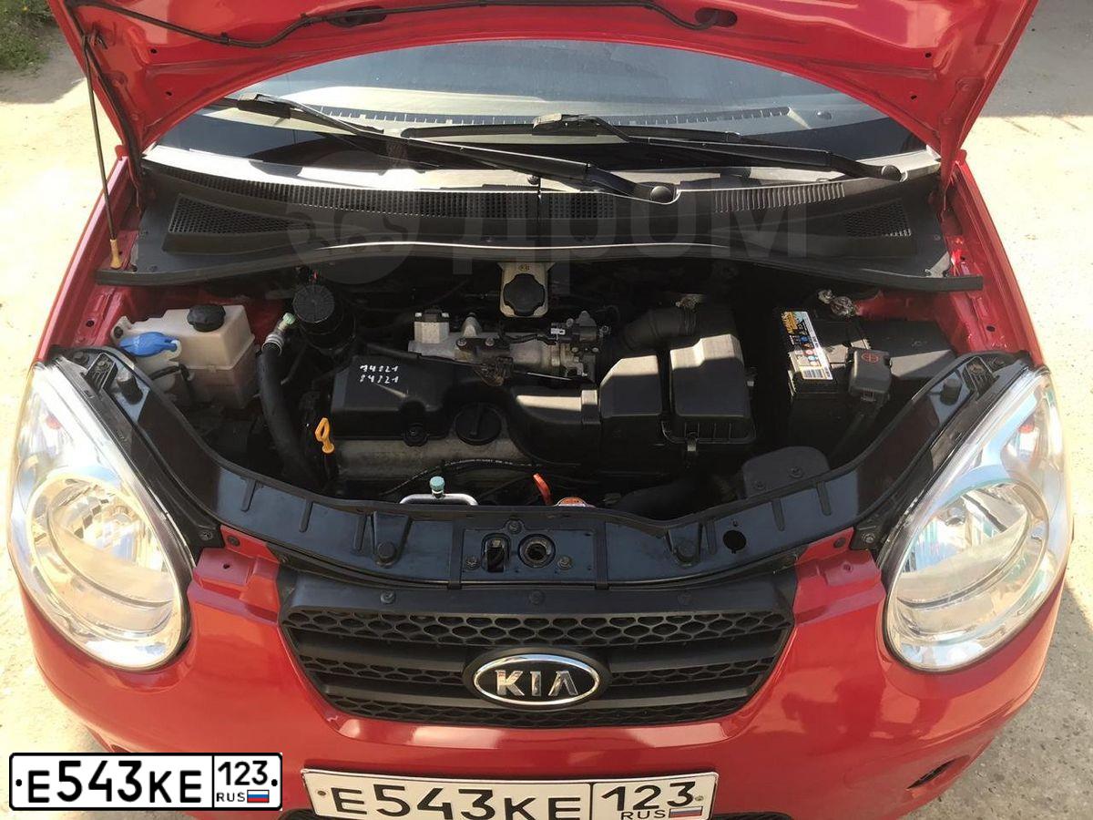 Фото автомобиля KIA PICANTO, 2007 — госномер К680ВТ156. Цвет: Красный