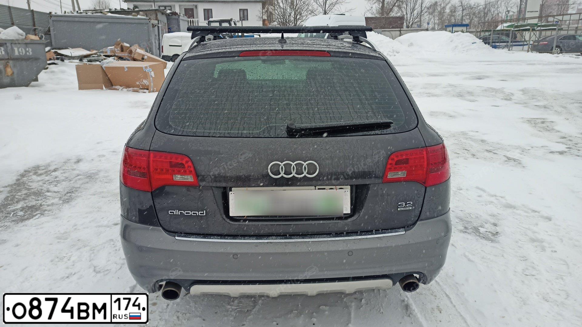 Фото автомобиля AUDI A6, 2005 — госномер Т258ТВ174. Цвет: ТЕМНО-СЕРЫЙ