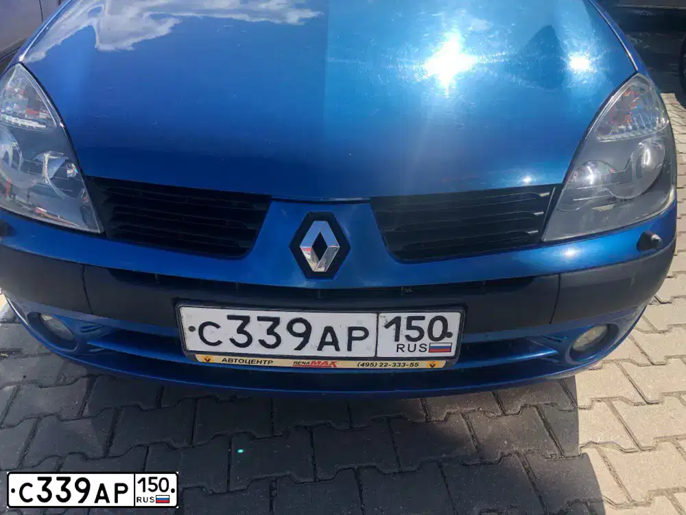 Фото автомобиля RENAULT SYMBOL, 2006 — госномер Т965ТН71. Цвет: СИНИЙ