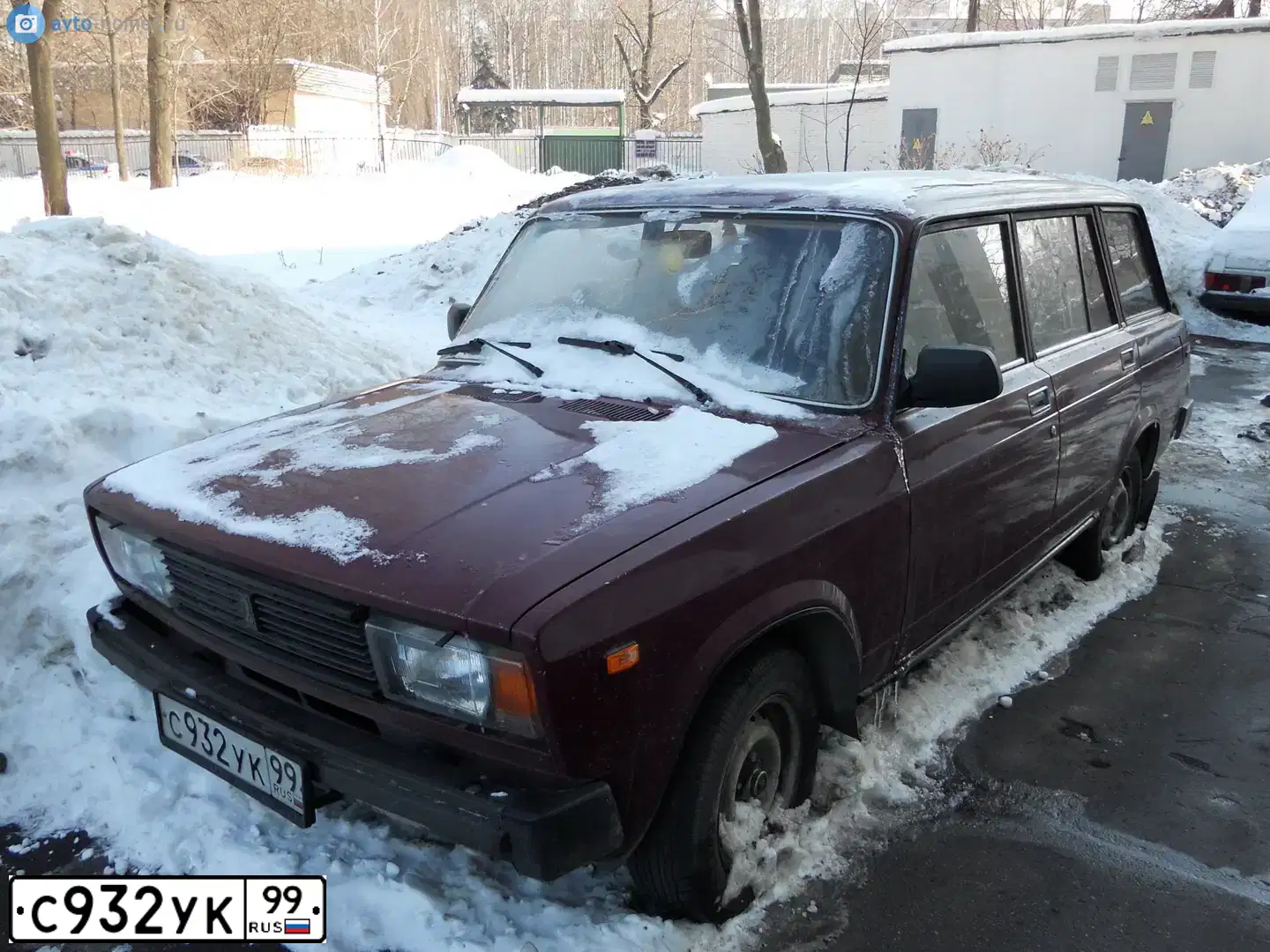 Фото автомобиля LADA 2104, 2002 — госномер Н402ЕА68. Цвет: ТЕМНО-БОРДОВЫЙ