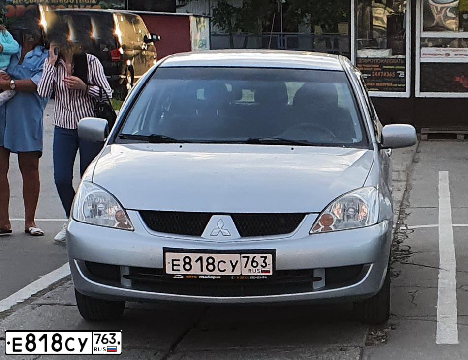 Фото автомобиля MITSUBISHI LANCER, 2006 — госномер Х664РН177. Цвет: СЕРЫЙ МЕТАЛЛИК