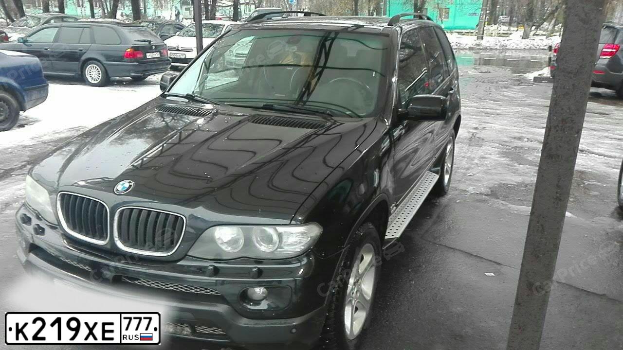 Фото автомобиля BMW X5, 2005. Цвет: ЧЕРНЫЙ