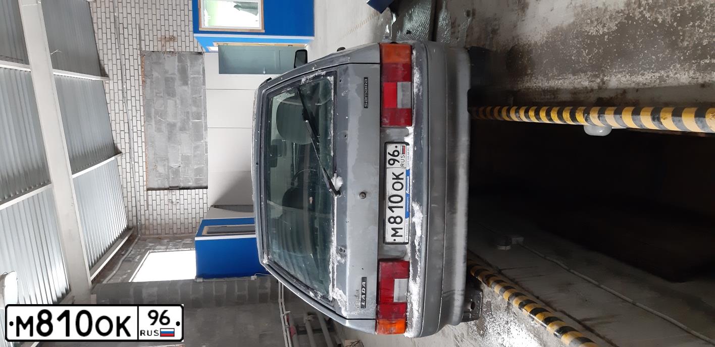 Фото автомобиля LADA 2114 SAMARA, 2008 — госномер М810ОК96. Цвет: СЕРО-ЗЕЛЕНЫЙ