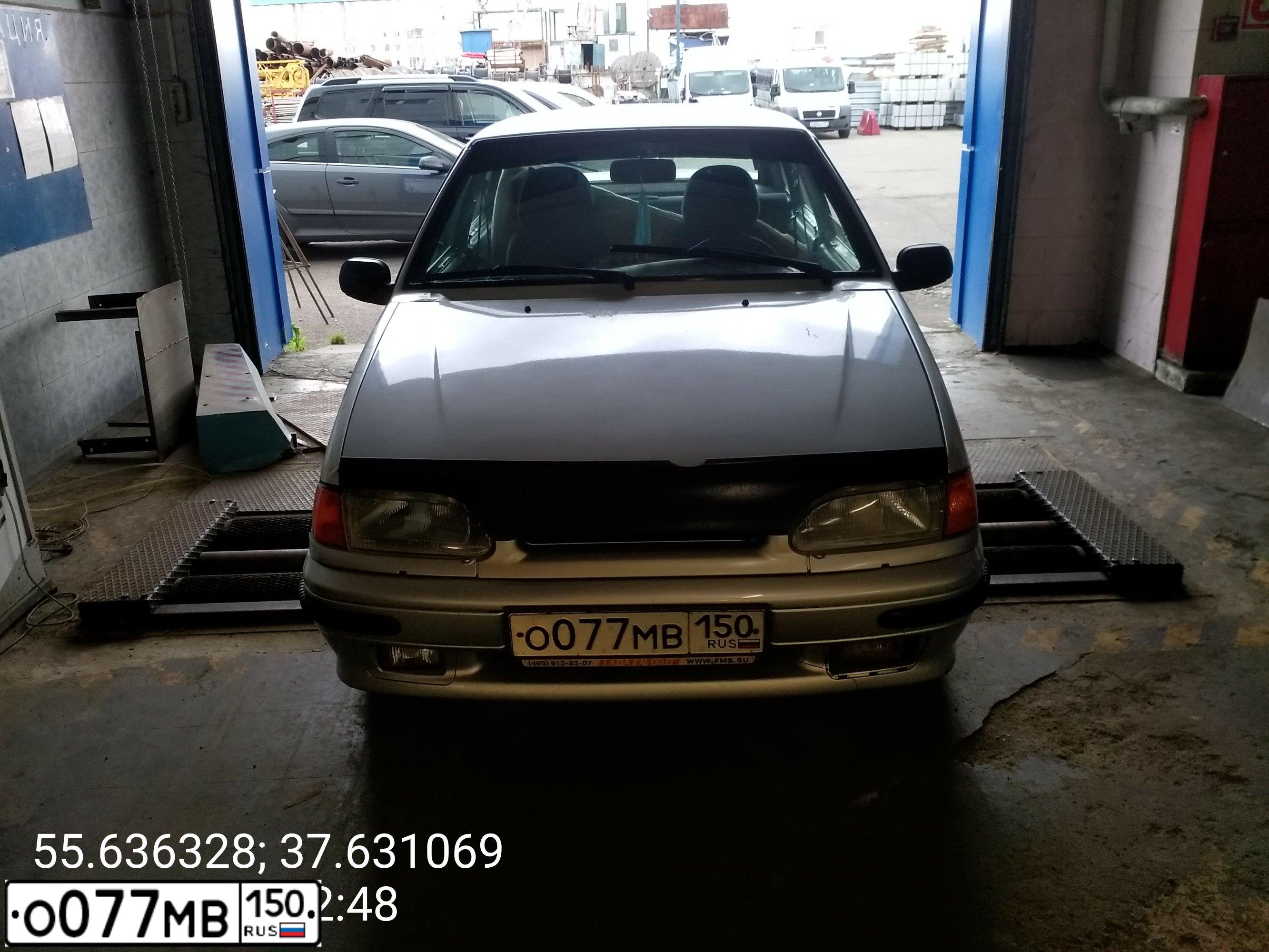 Фото автомобиля LADA 2114 SAMARA, 2007 — госномер О077МВ150. Цвет: БЕЖЕВЫЙ