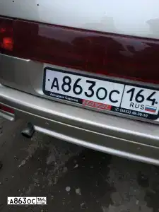 Фото автомобиля LADA 2111, 2001 — госномер Е681ЕВ164. Цвет: Серебристо-золотой