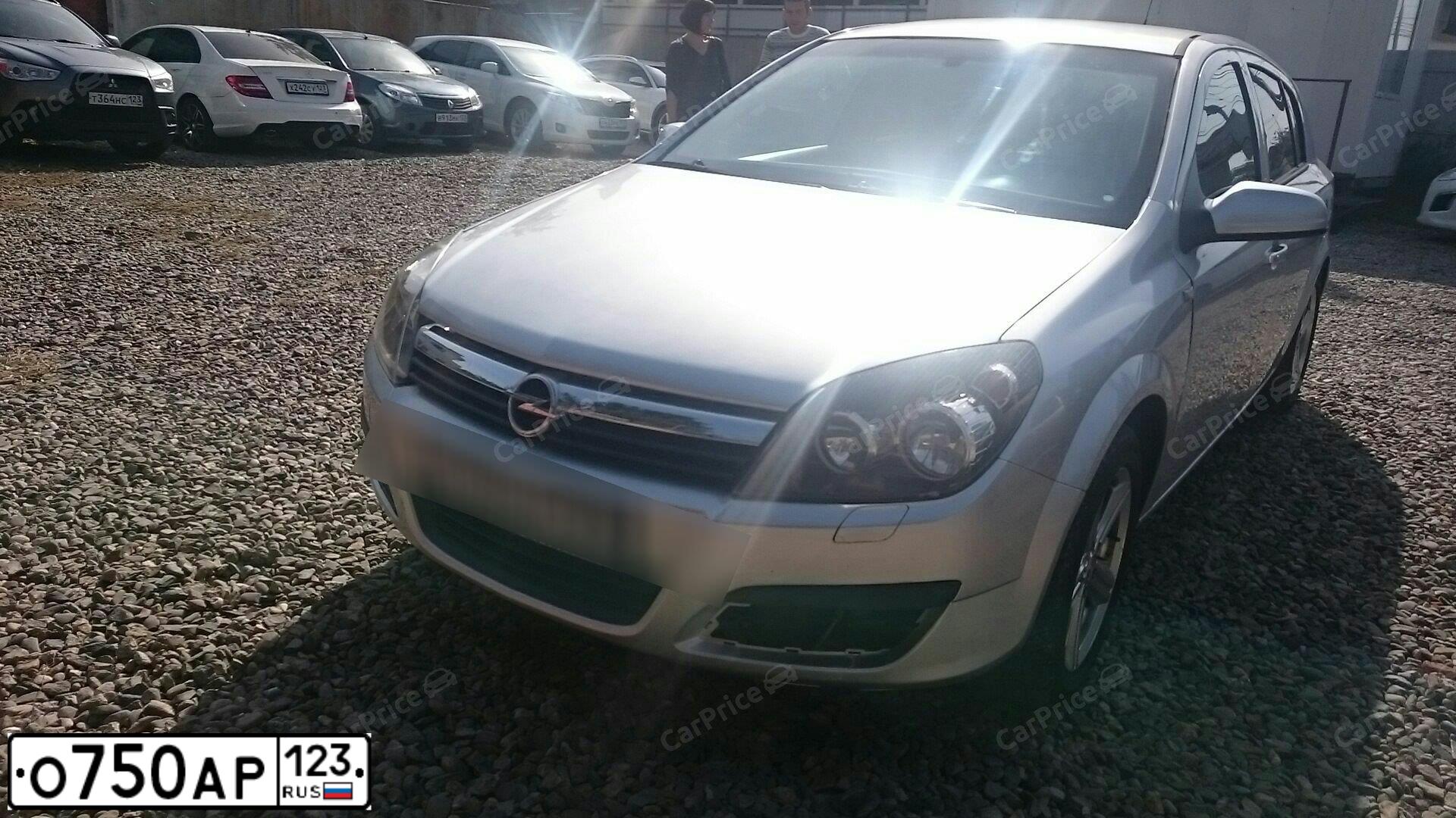 Фото автомобиля OPEL ASTRA, 2005 — госномер Р391КЕ126. Цвет: СЕРО-ГОЛУБОЙ