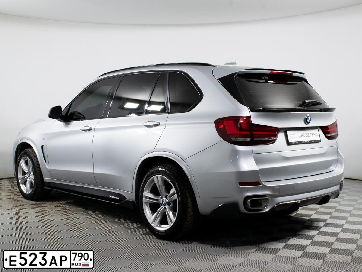 Фото автомобиля BMW X5, 2018 — госномер О415УТ68. Цвет: Серебристый