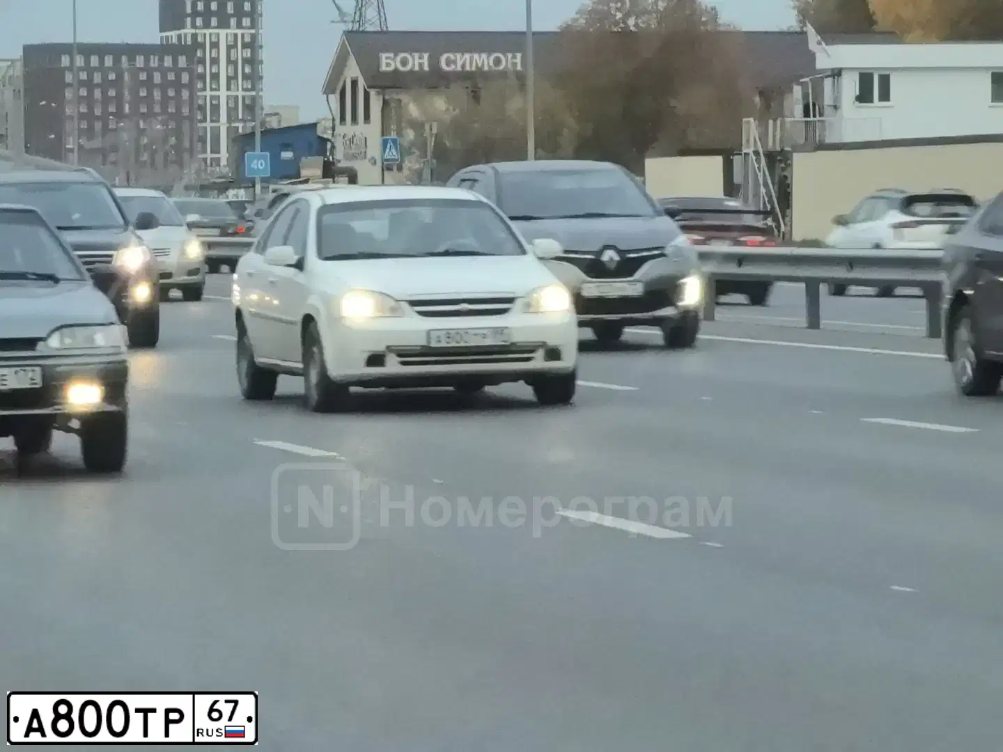 Фото автомобиля LADA 2114 SAMARA, 2011 — госномер А800ТР67. Цвет: СЕРО-СИНЕ-ЗЕЛЕНЫЙ