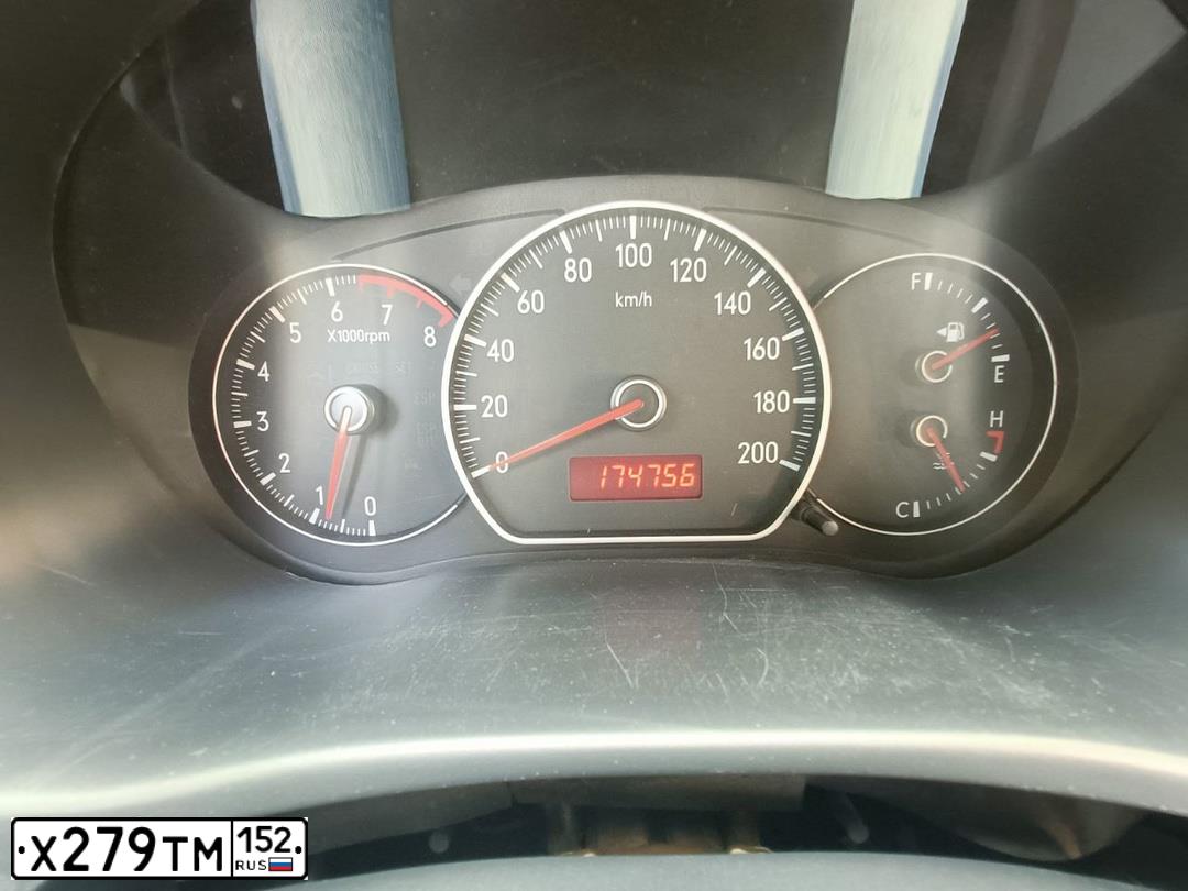 Фото автомобиля SUZUKI SX 4, 2007 — госномер Х279ТМ152. Цвет: синий