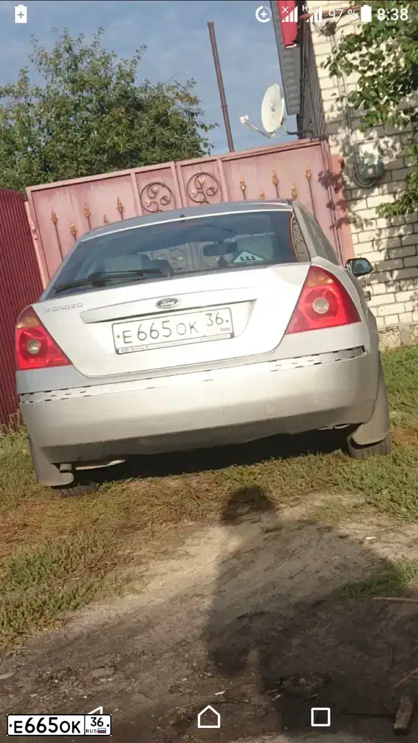 Фото автомобиля FORD MONDEO, 2001 — госномер Е665ОК36. Цвет: СЕРЕБРИСТЫЙ