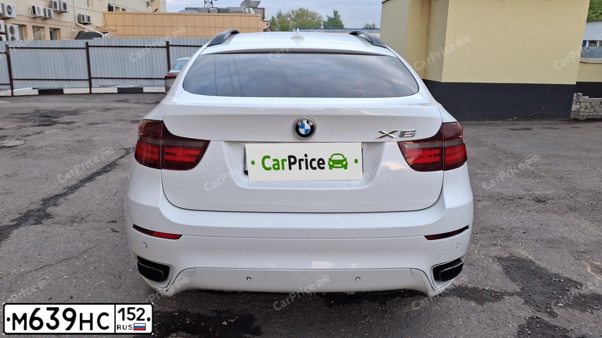 Фото автомобиля BMW X6, 2010 — госномер Х219НА797. Цвет: Белый