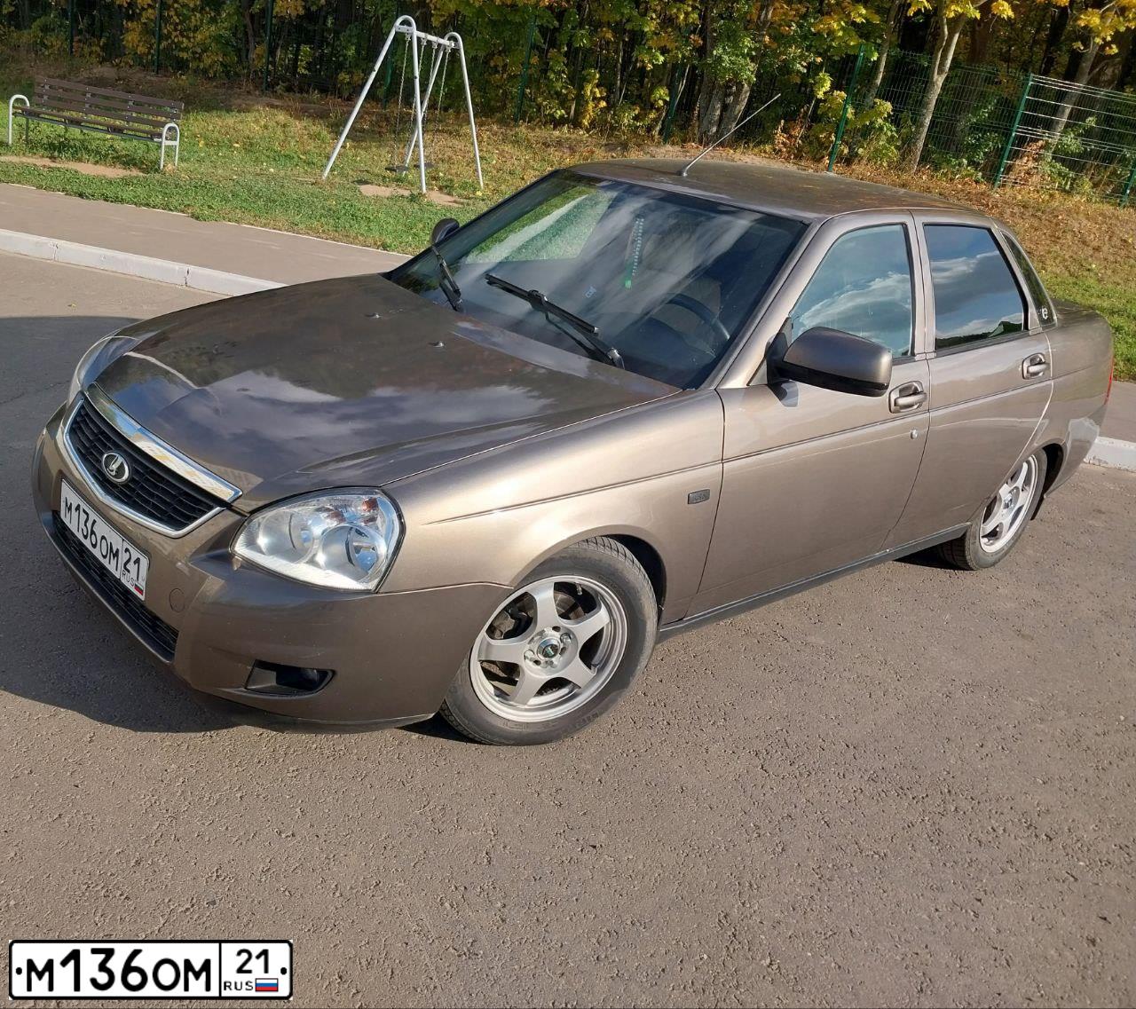 Фото автомобиля LADA PRIORA, 2017 — госномер К104ЕС716