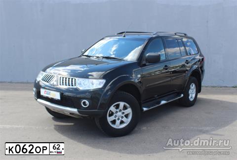 Фото автомобиля MITSUBISHI PAJERO SPORT, 2010 — госномер К062ОР62. Цвет: ЧЕРНЫЙ