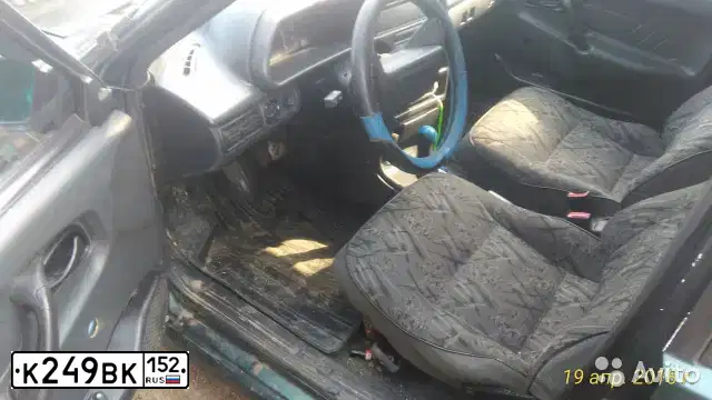Фото автомобиля LADA 2115 SAMARA, 2003 — госномер Т015ТХ152. Цвет: Темно-зеленый