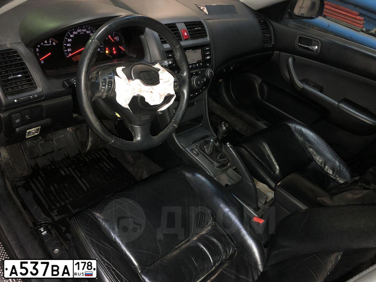 Фото автомобиля HONDA ACCORD, 2007 — госномер В453ЕР17. Цвет: ЧЕРНЫЙ