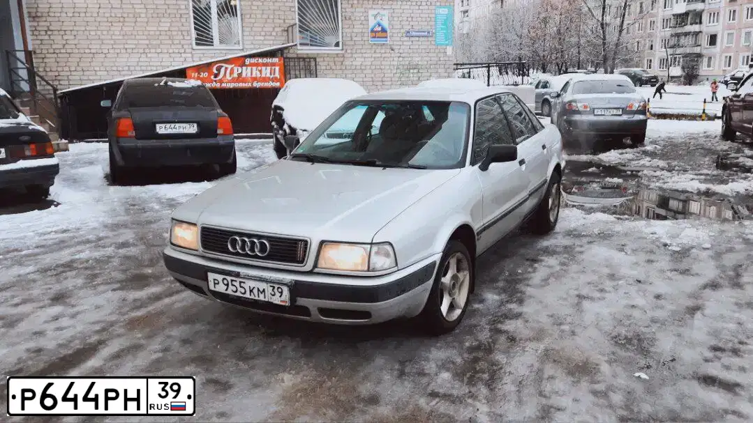 Фото автомобиля VOLKSWAGEN PASSAT, 1999 — госномер Р644РН39. Цвет: ЧЕРНЫЙ
