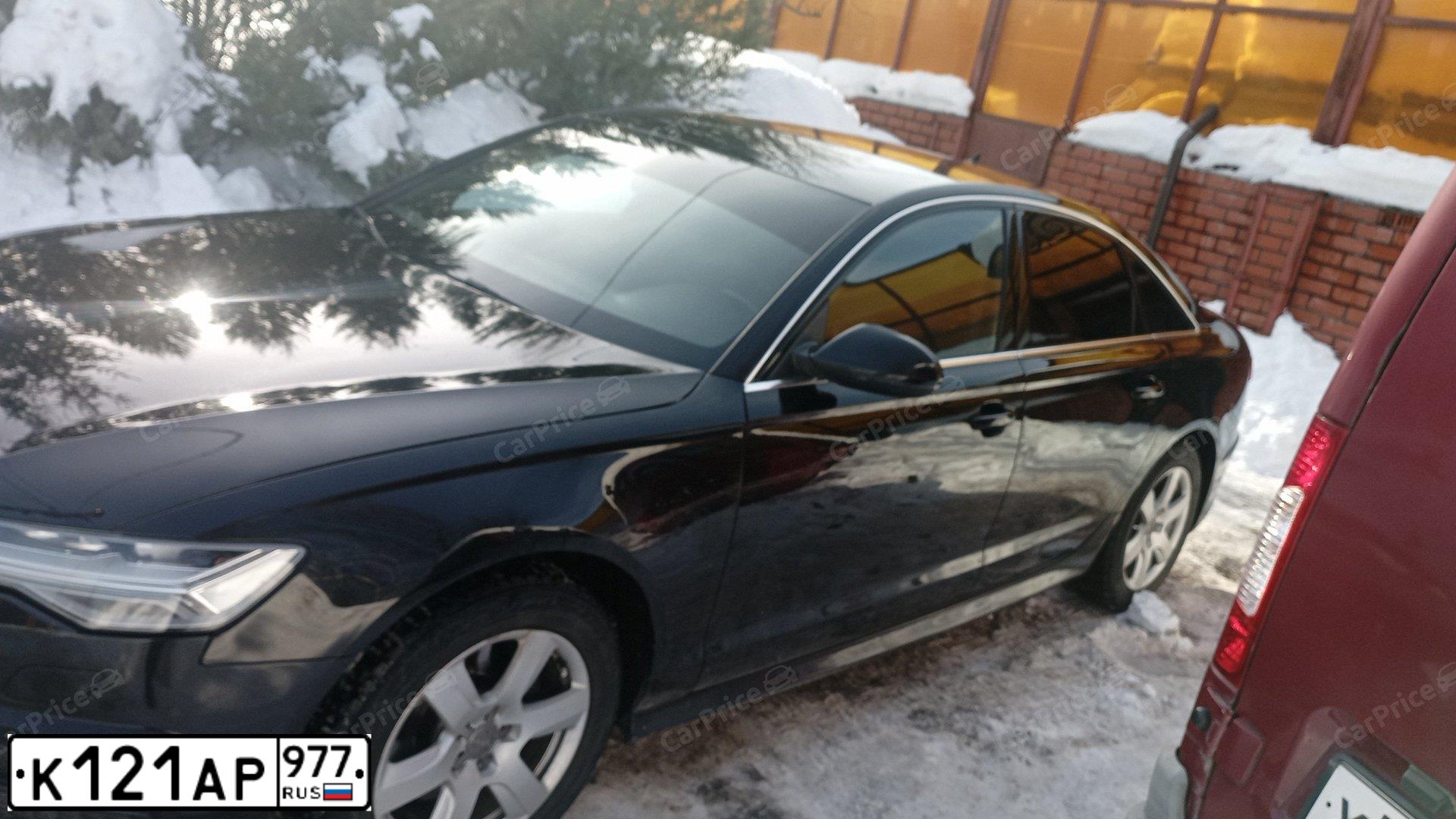 Фото автомобиля AUDI A6, 2017 — госномер О228ТЕ71. Цвет: ЧЕРНЫЙ