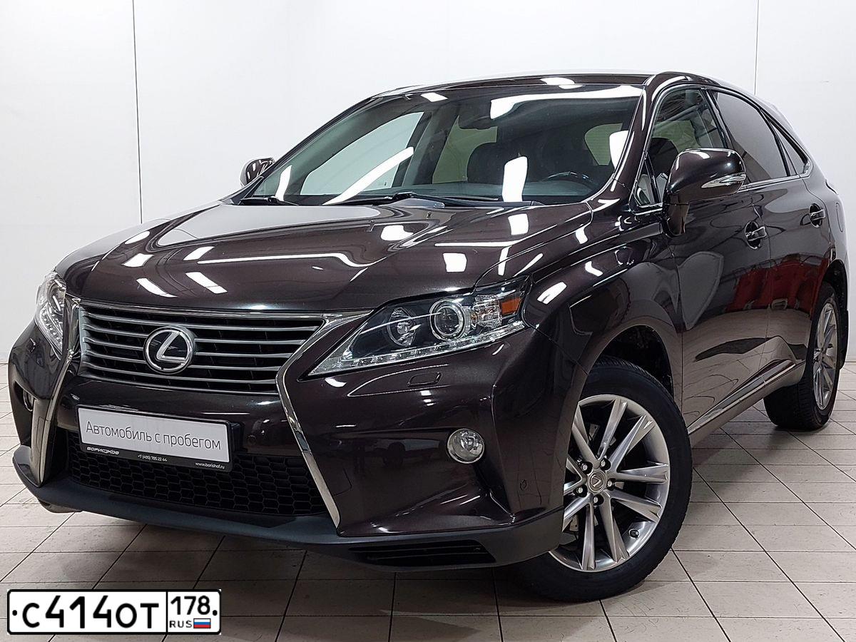 Фото автомобиля LEXUS RX, 2015 — госномер С059ЕХ977. Цвет: бронзовый