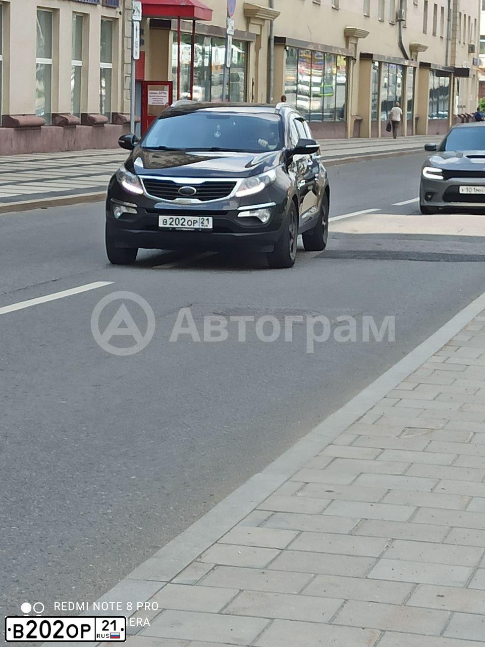 Фото автомобиля LADA 2114 SAMARA, 2010 — госномер М314НО134. Цвет: Сине-Черный