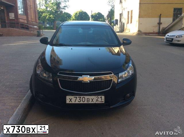 Фото автомобиля CHEVROLET CRUZE, 2009 — госномер Х796ХВ12. Цвет: ЧЕРНЫЙ
