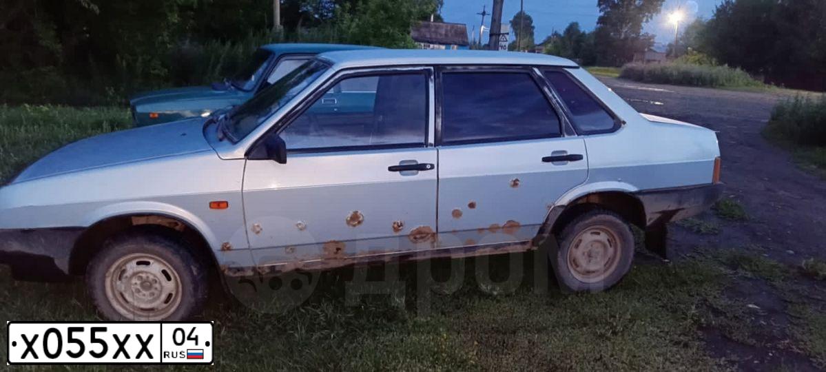 Фото автомобиля LADA 21099, 2004 — госномер Н306КМ70. Цвет: СЕРЕБРИСТО-ЖЕЛТЫЙ