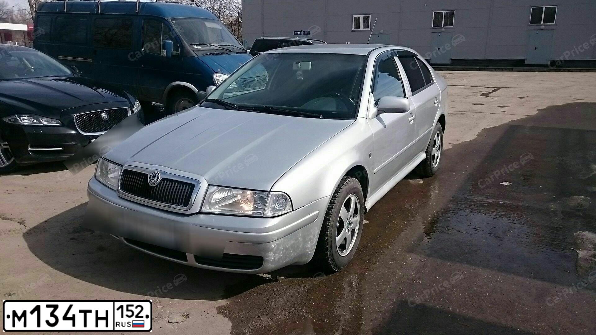Фото автомобиля SKODA OCTAVIA, 2001 — госномер М134ТН152. Цвет: СЕРЫЙ