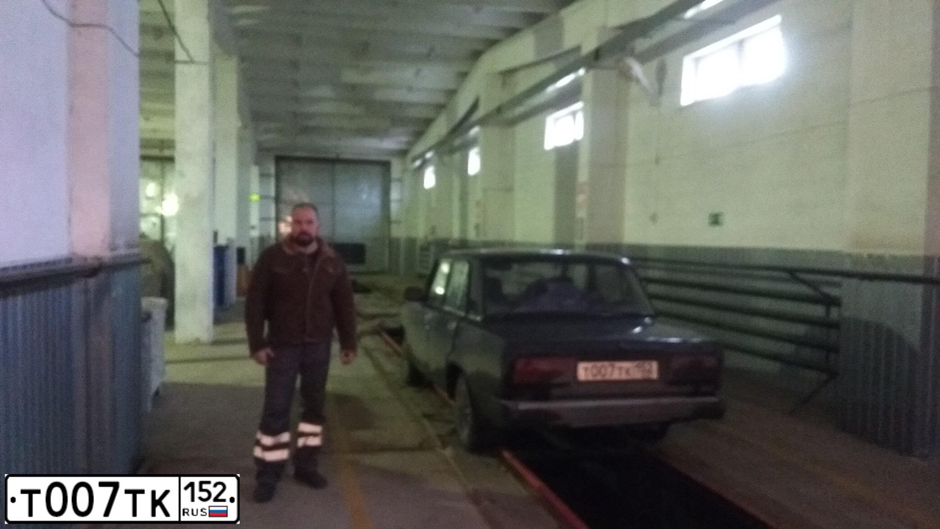 Фото автомобиля LADA 2107, 2008 — госномер Т007ТК152. Цвет: ТЕМНО-КОРИЧНЕВЫЙ