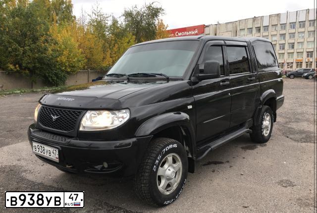 Фото автомобиля UAZ 2363 PICKUP, 2013 — госномер Е016МУ60. Цвет: АВАНТЮРИН МЕТАЛЛИК