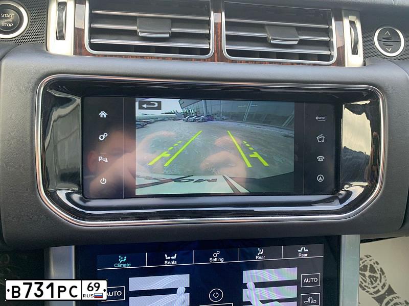 Фото автомобиля LANDROVER RANGE ROVER, 2013 — госномер В731РС69. Цвет: ЧЕРНЫЙ
