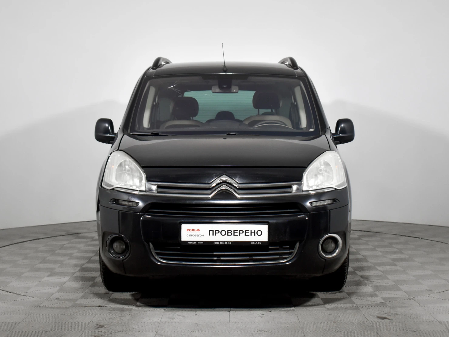 Фото автомобиля CITROEN BERLINGO, 2013 — госномер Р520АА178. Цвет: ЧЕРНЫЙ