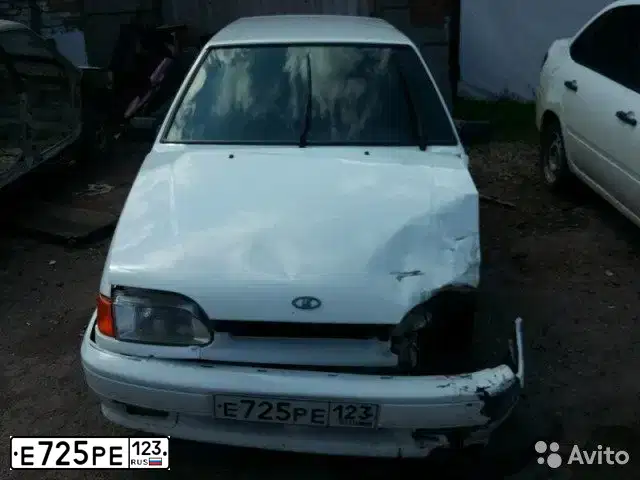 Фото автомобиля LADA 2114 SAMARA, 2010 — госномер У123ЕС123. Цвет: БЕЛЫЙ
