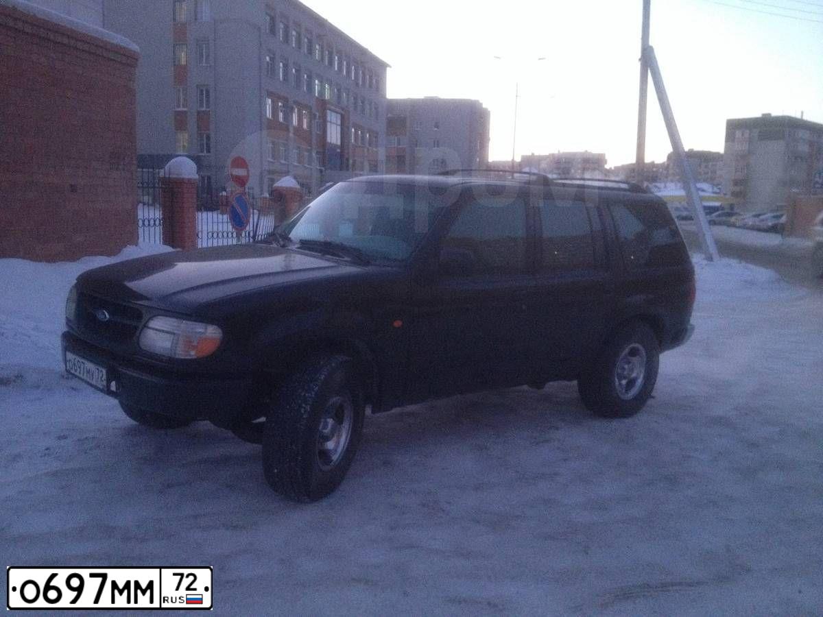 Фото автомобиля MITSUBISHI PAJERO SPORT, 2012 — госномер О697ММ72. Цвет: Белый