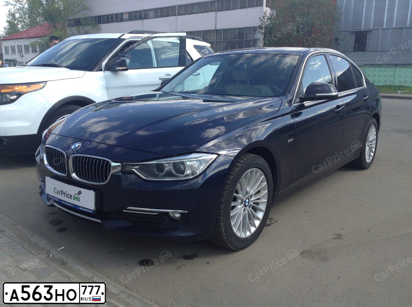 Фото автомобиля BMW SERIE 3, 2012 — госномер М316ХР21. Цвет: СИНИЙ ТЕМНЫЙ