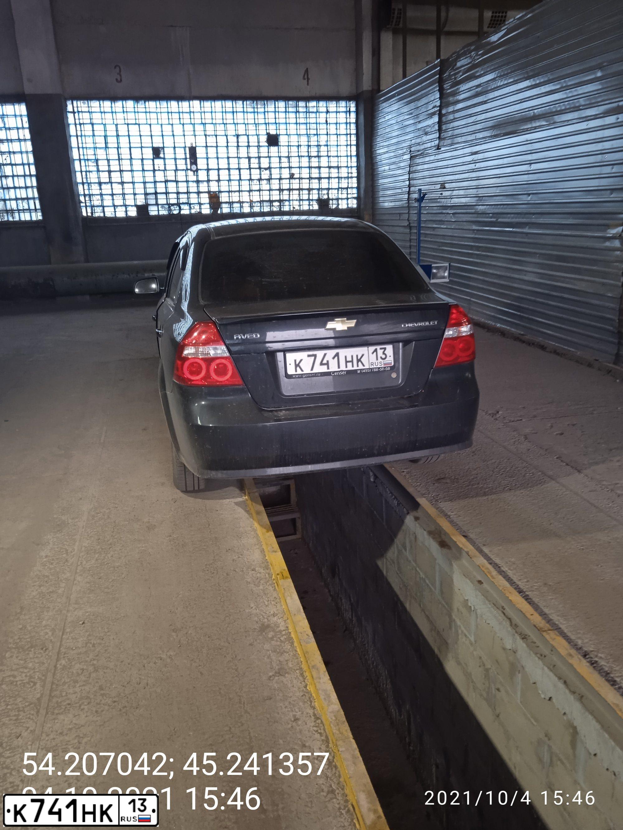 Фото автомобиля CHEVROLET AVEO, 2009 — госномер М059РН13. Цвет: ЧЕРНЫЙ