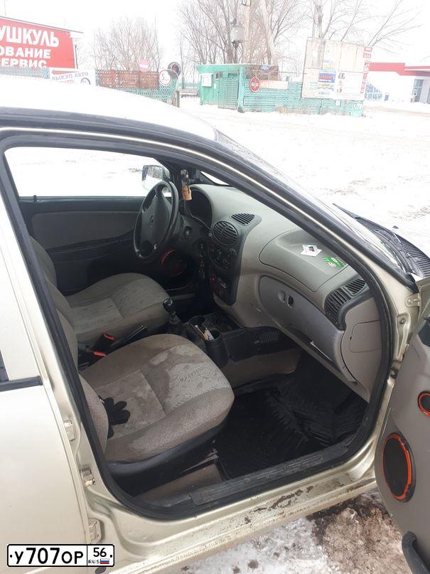 Фото автомобиля LADA 2172 PRIORA, 2014 — госномер У707ОР56. Цвет: Сине-Черный