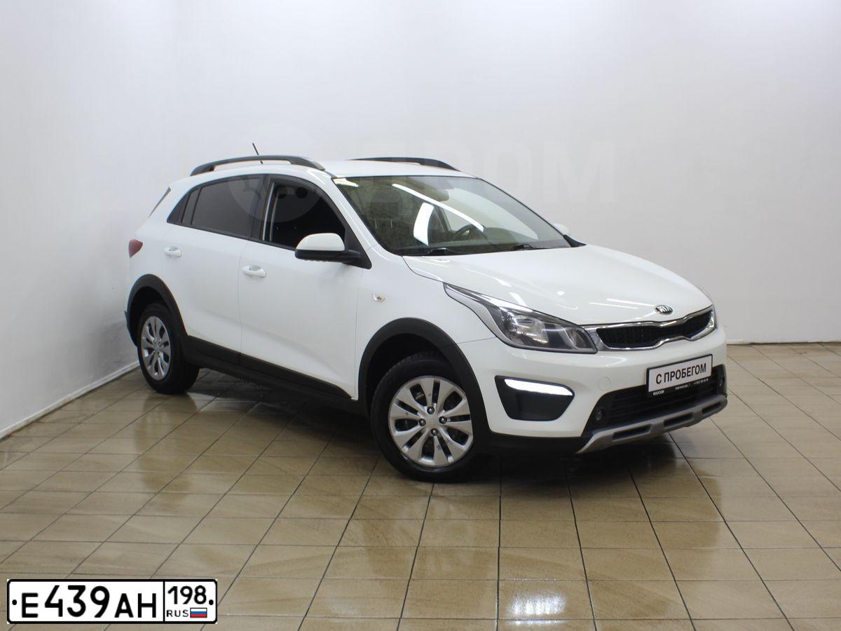 Фото автомобиля KIA RIO, 2019 — госномер Н827ТН797. Цвет: БЕЛЫЙ