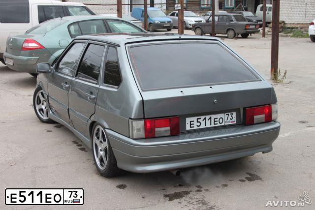 Фото автомобиля LADA 2114 SAMARA, 2005 — госномер Е511ЕО73. Цвет: СРЕДНИЙ СЕРО-ЗЕЛЕНЫЙ МЕТАЛЛ