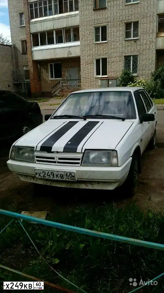 Фото автомобиля LADA 2109 SAMARA, 1997 — госномер Н775НН69. Цвет: Белый