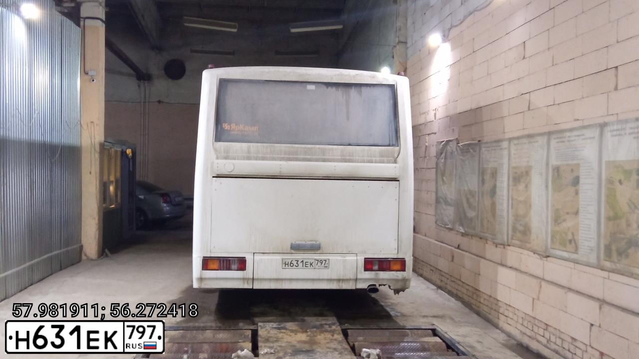 Фото автомобиля KAVZ 4238, 2013 — госномер Т141ТТ44. Цвет: Белый