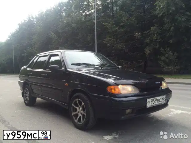 Фото автомобиля LADA 2115 SAMARA, 2009 — госномер А648КУ193. Цвет: ЧЕРНЫЙ