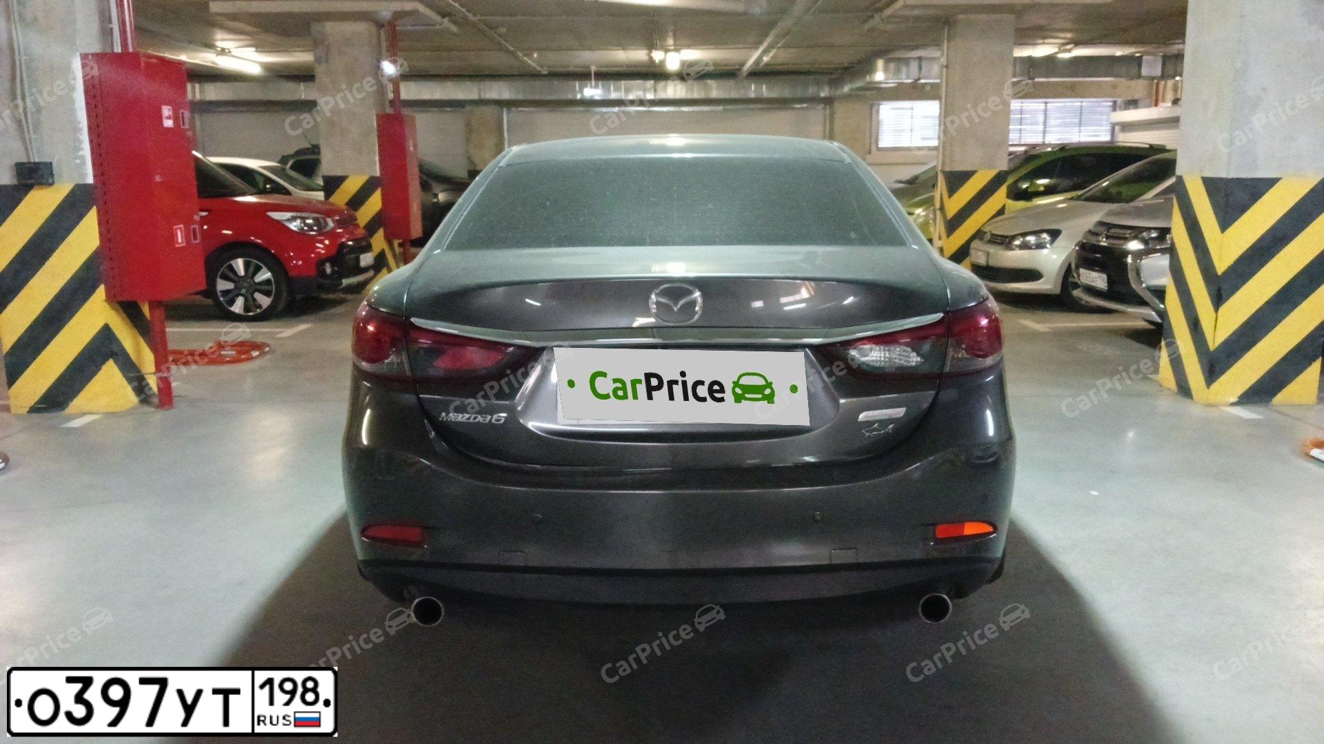 Фото автомобиля MAZDA 6, 2018 — госномер К455ТХ147. Цвет: ТЕМНО-СЕРЫЙ