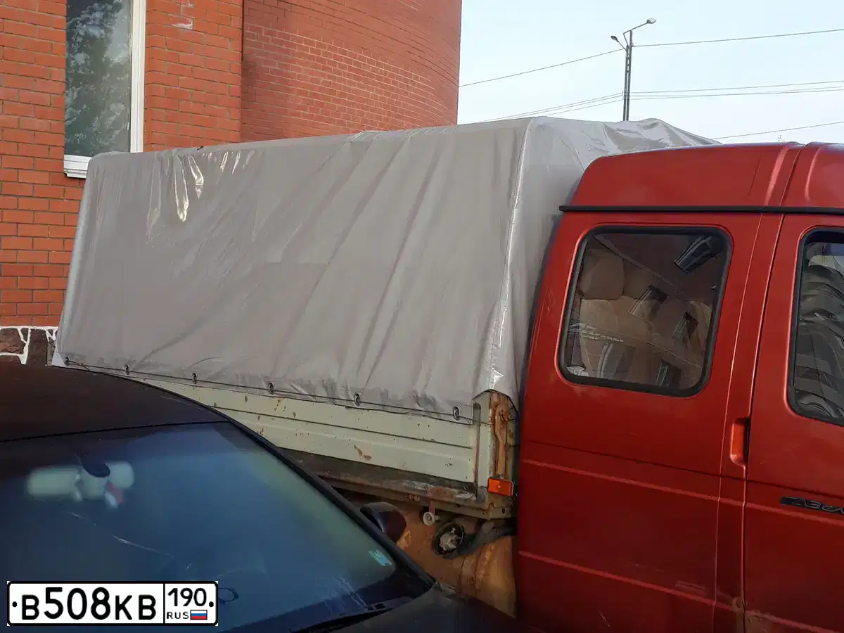 Фото автомобиля GAZ 3302 EL, 2010 — госномер В508КВ190. Цвет: ОРАНЖЕВЫЙ